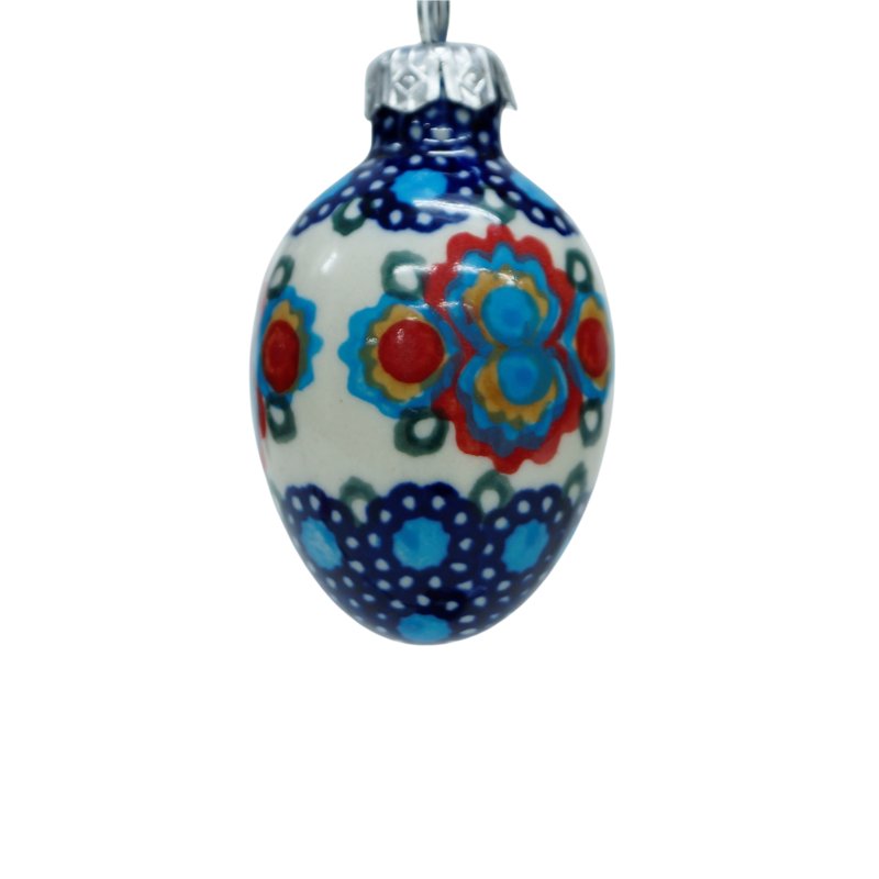 Ceramiczna pisanka mała Ceramika Bolesławiec