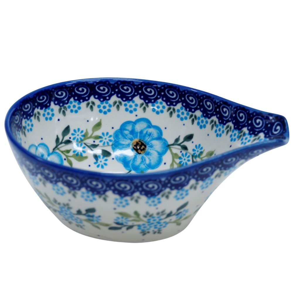 Ceramiczna podstawka na łyżkę Ceramika Bolesławiec