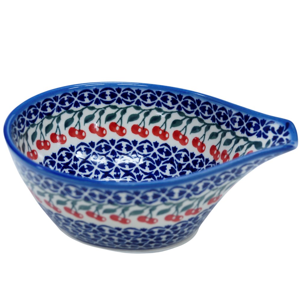Ceramiczna podstawka na łyżkę Ceramika Bolesławiec