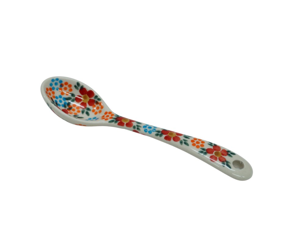 Ceramiczna łyżka deserowa Ceramika Bolesławiec