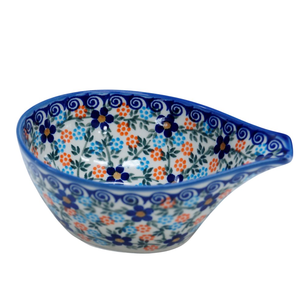 Ceramiczna podstawka na łyżkę Ceramika Bolesławiec