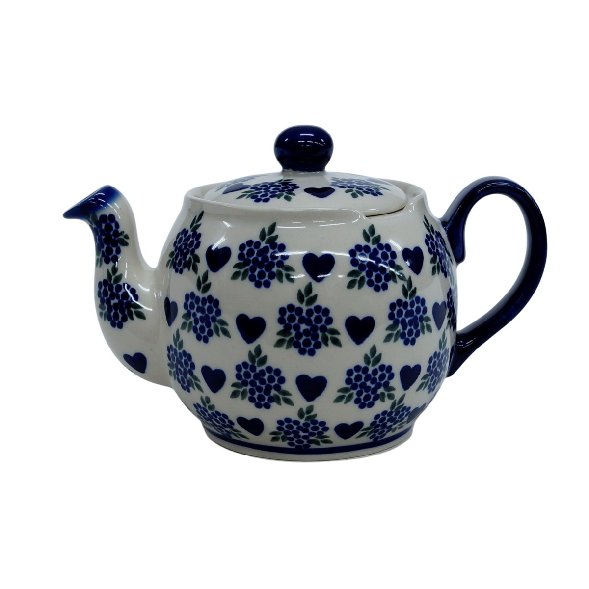 Ceramiczna czajnik kula Ceramika Bolesławiec