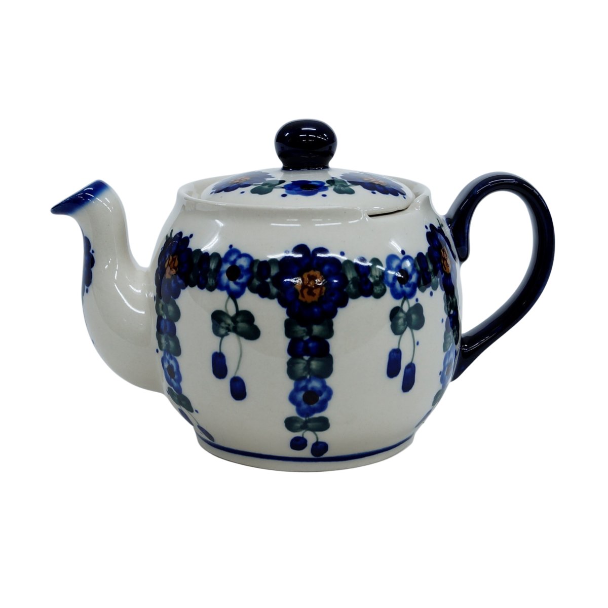 Ceramiczna czajnik kula Ceramika Bolesławiec