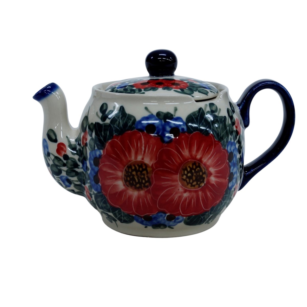 Ceramiczna czajnik kula Ceramika Bolesławiec