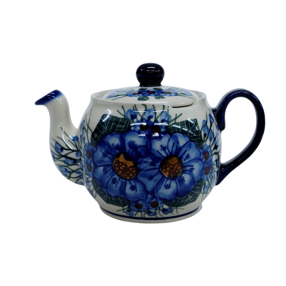 Ceramiczna czajnik kula Ceramika Bolesławiec