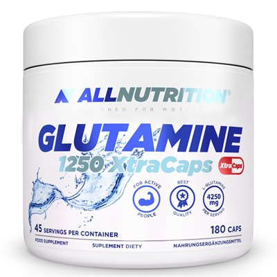 ALLNUTRITION GLUTAMINE 1250 XTRACAPS 180 KAPSUŁEK