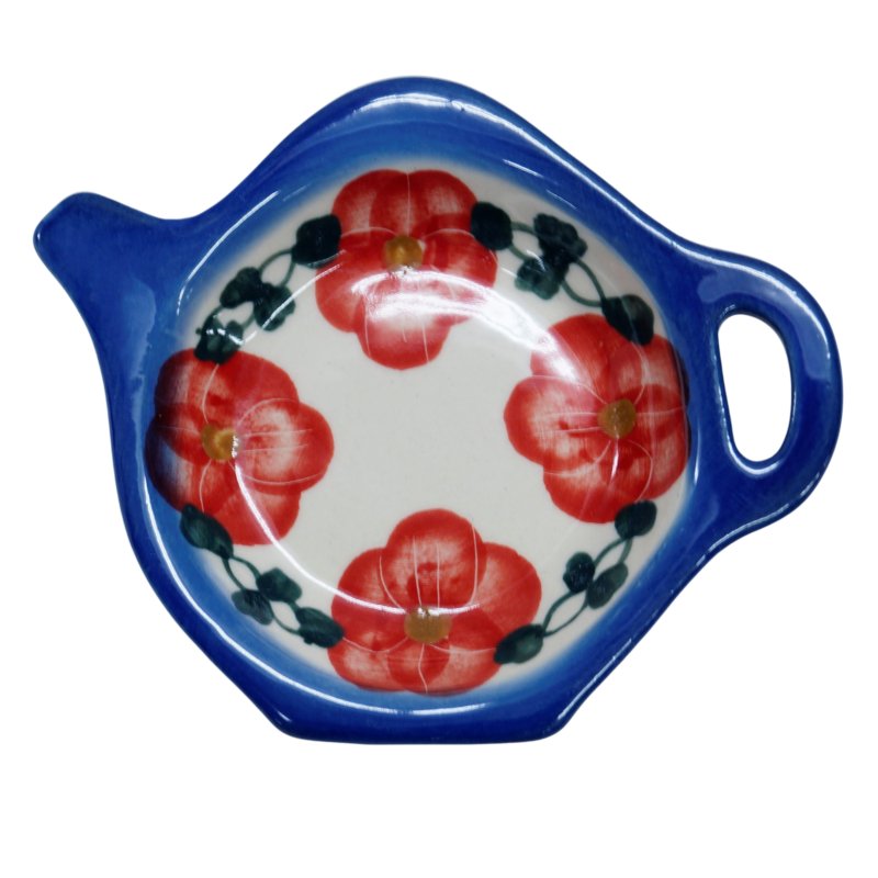 Ceramiczna podstawka na herbatę Ceramika Bolesławiec