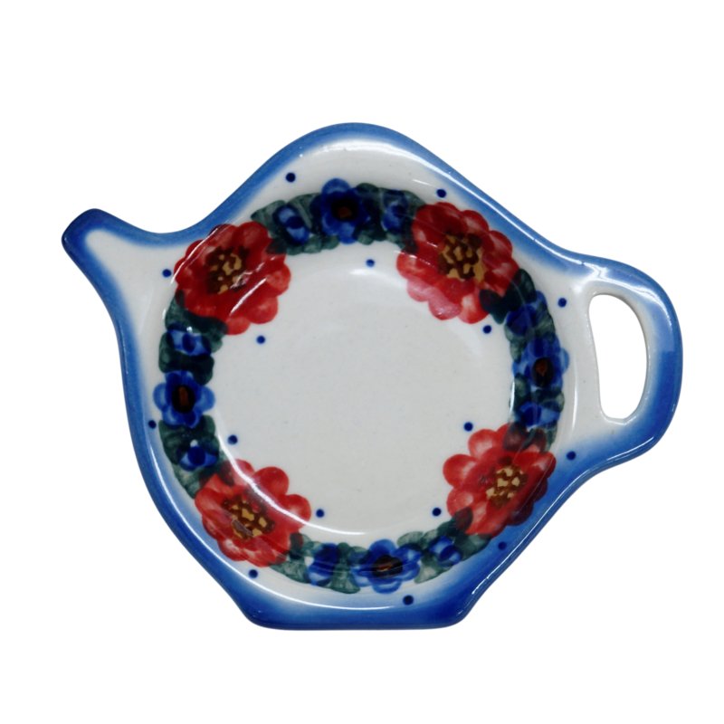 Ceramiczna podstawka na herbatę Ceramika Bolesławiec