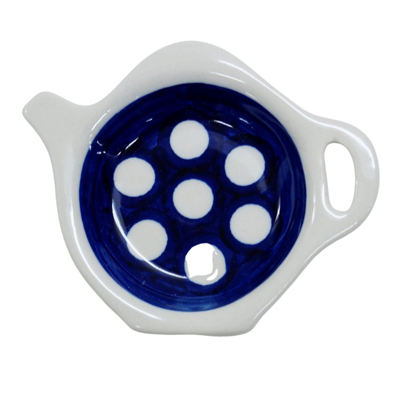 Ceramiczna podstawka na herbatę Ceramika Bolesławiec