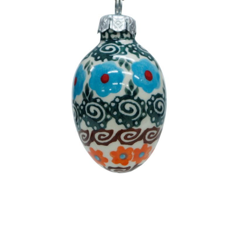 Ceramiczna pisanka mała Ceramika Bolesławiec