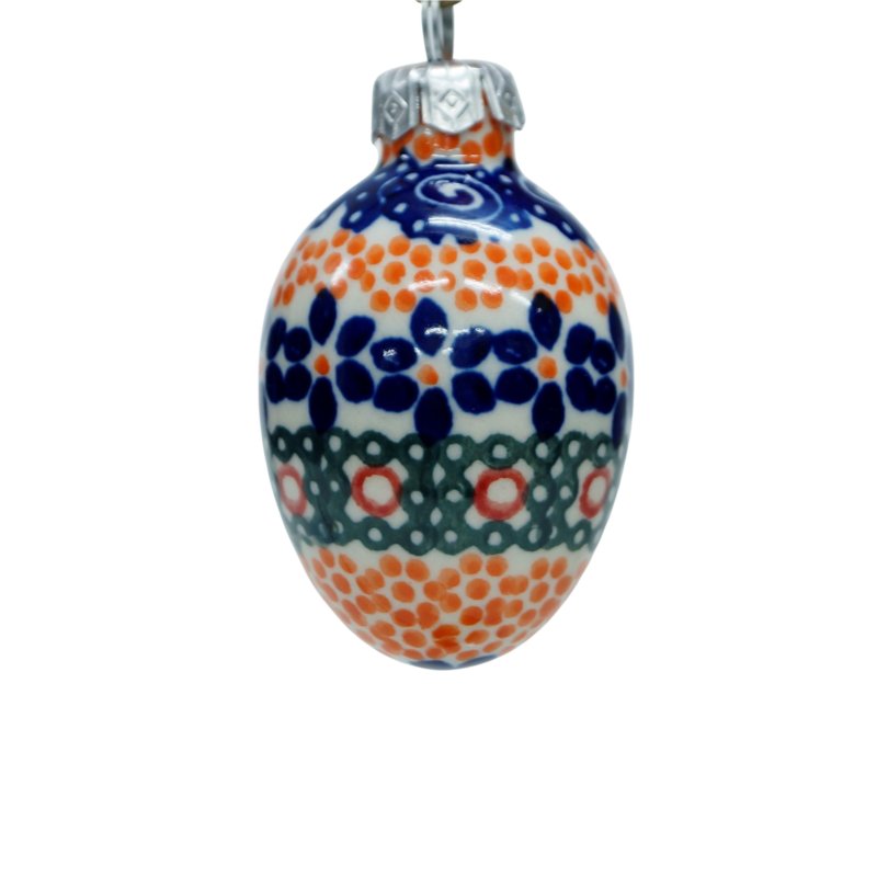 Ceramiczna pisanka mała Ceramika Bolesławiec
