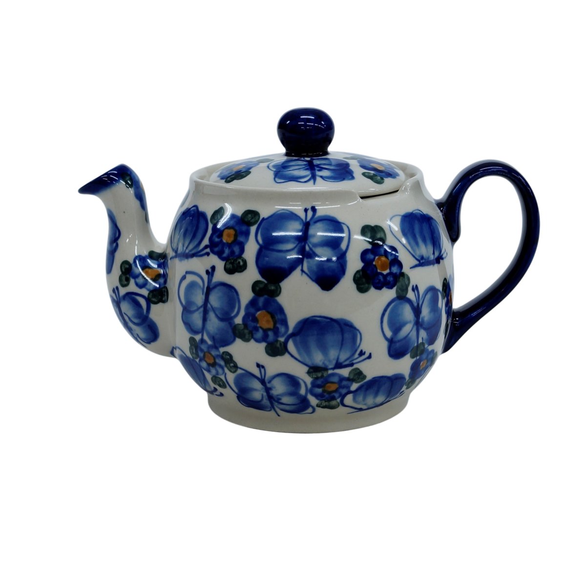 Ceramiczna czajnik kula Ceramika Bolesławiec