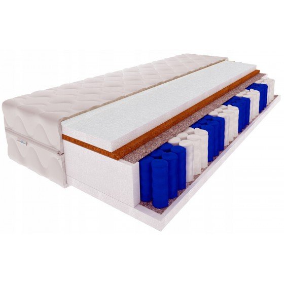 TIKO 80 x 190 x 17 cm Materac do łóżka kieszeniowy typu multipocket +