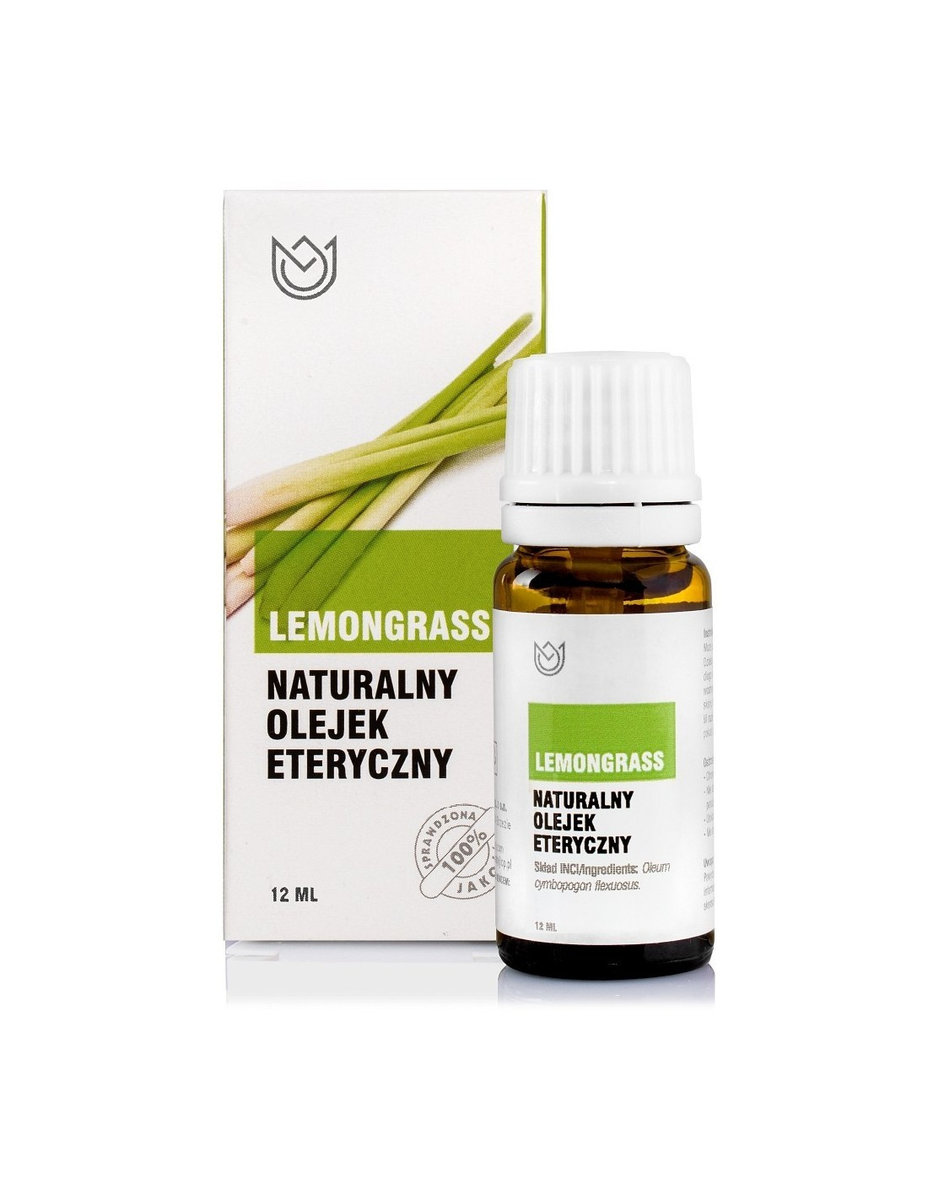 Naturalne Aromaty olejek eteryczny naturalny Lemongrass 12 ml WYSYŁKA W CIĄGU 24H NA-LEMONGRASS