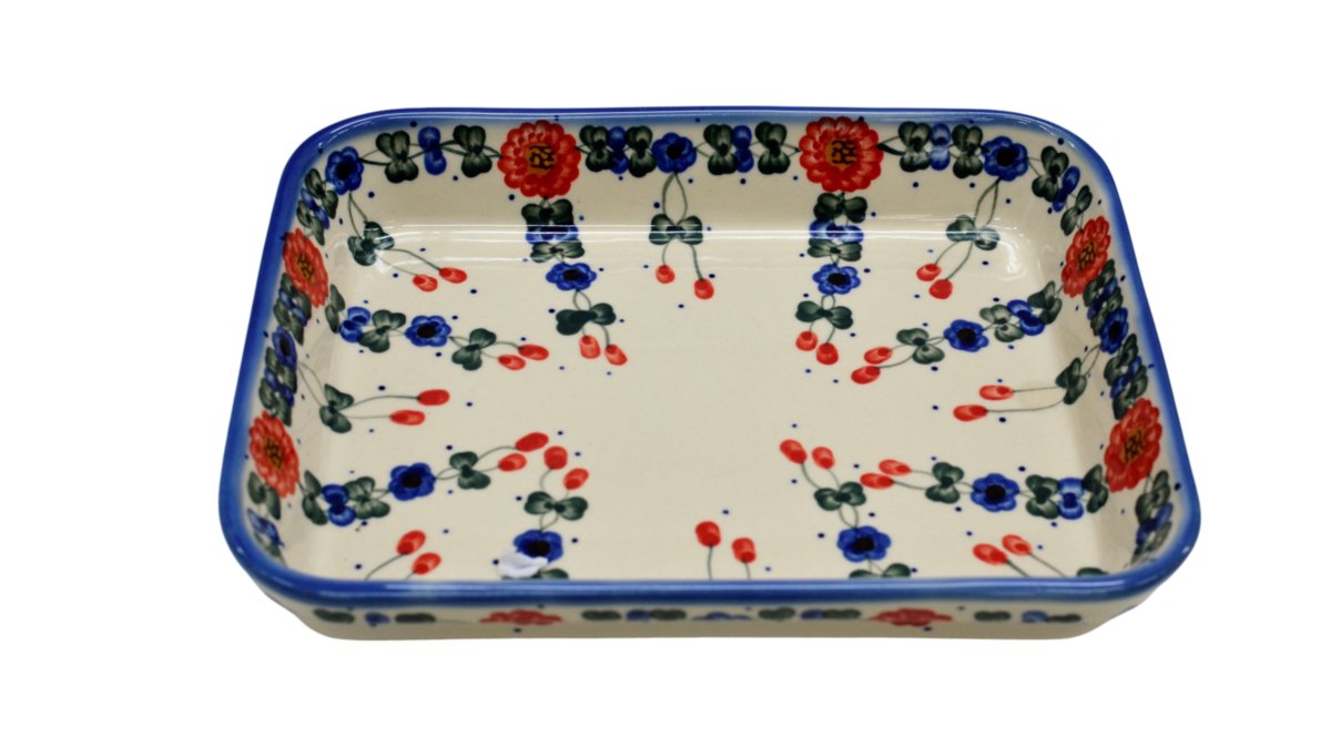 Ceramiczne naczynie do zapiekania małe Ceramika Bolesławiec