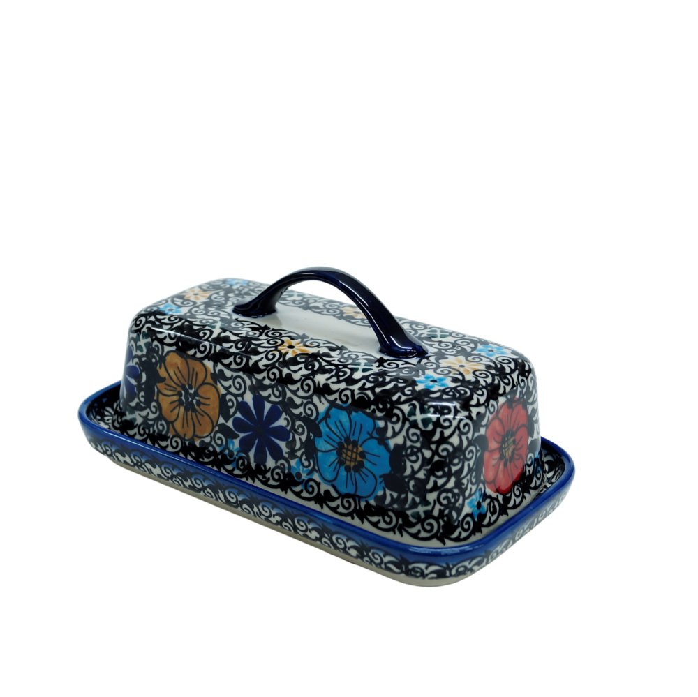 Ceramiczna maselnica osełka Ceramika Bolesławiec