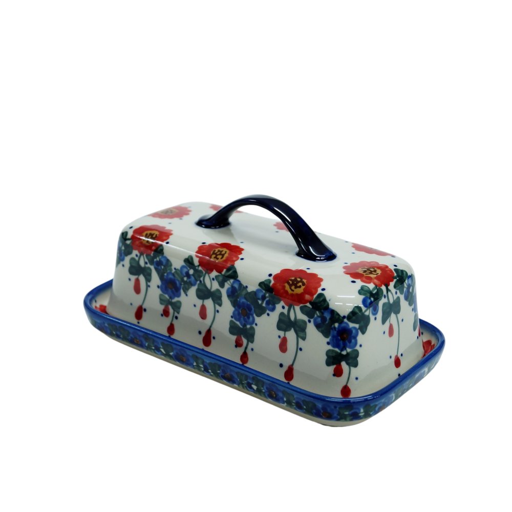 Ceramiczna maselnica osełka Ceramika Bolesławiec