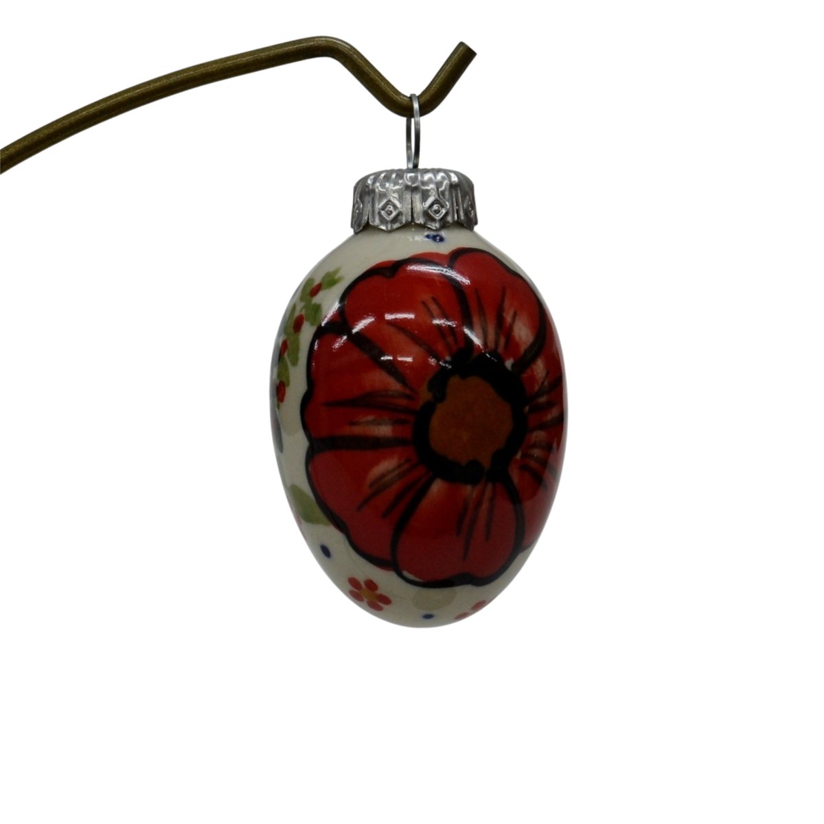 Ceramiczna pisanka mała Ceramika Bolesławiec