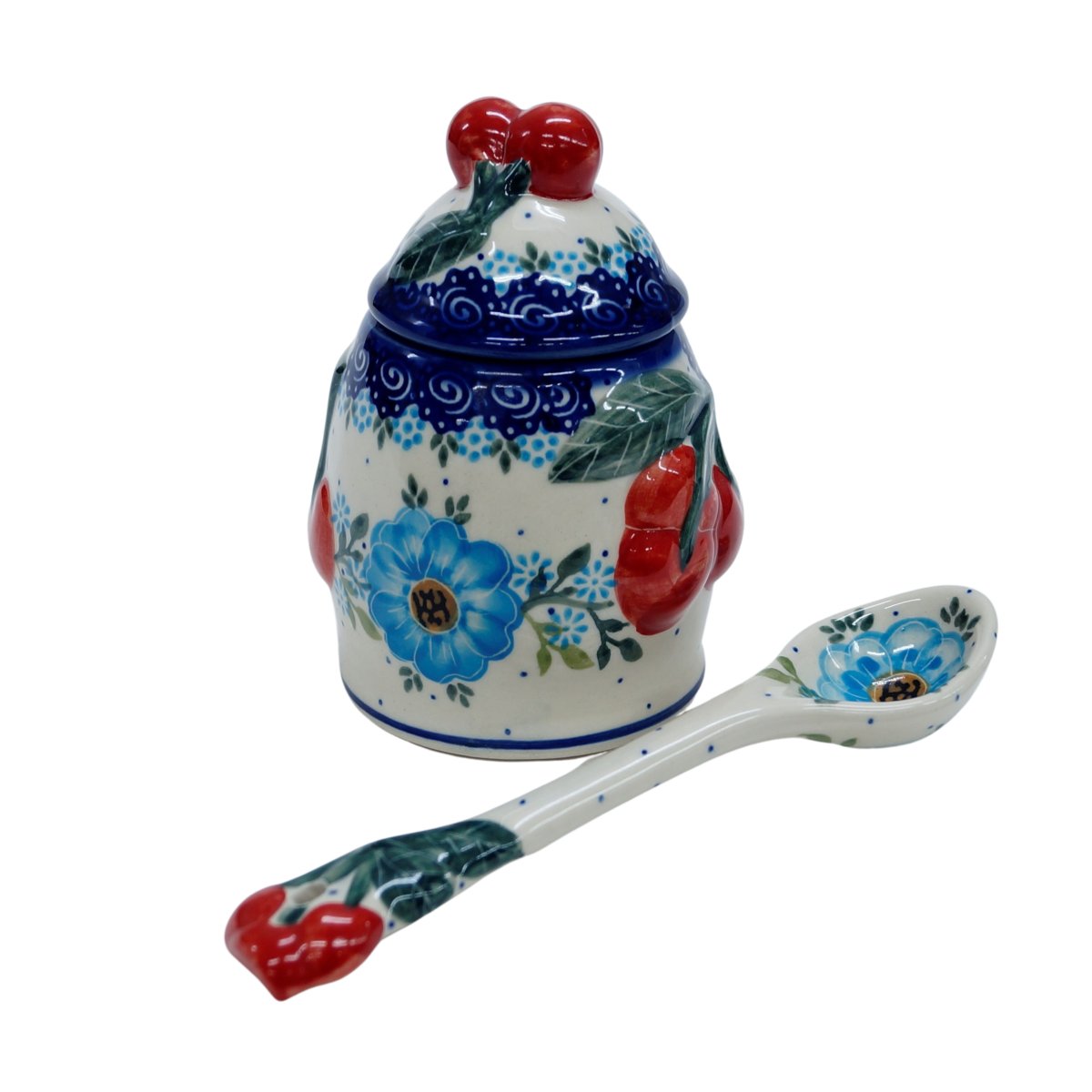 Ceramiczny pojemnik na dżem Ceramika Bolesławiec
