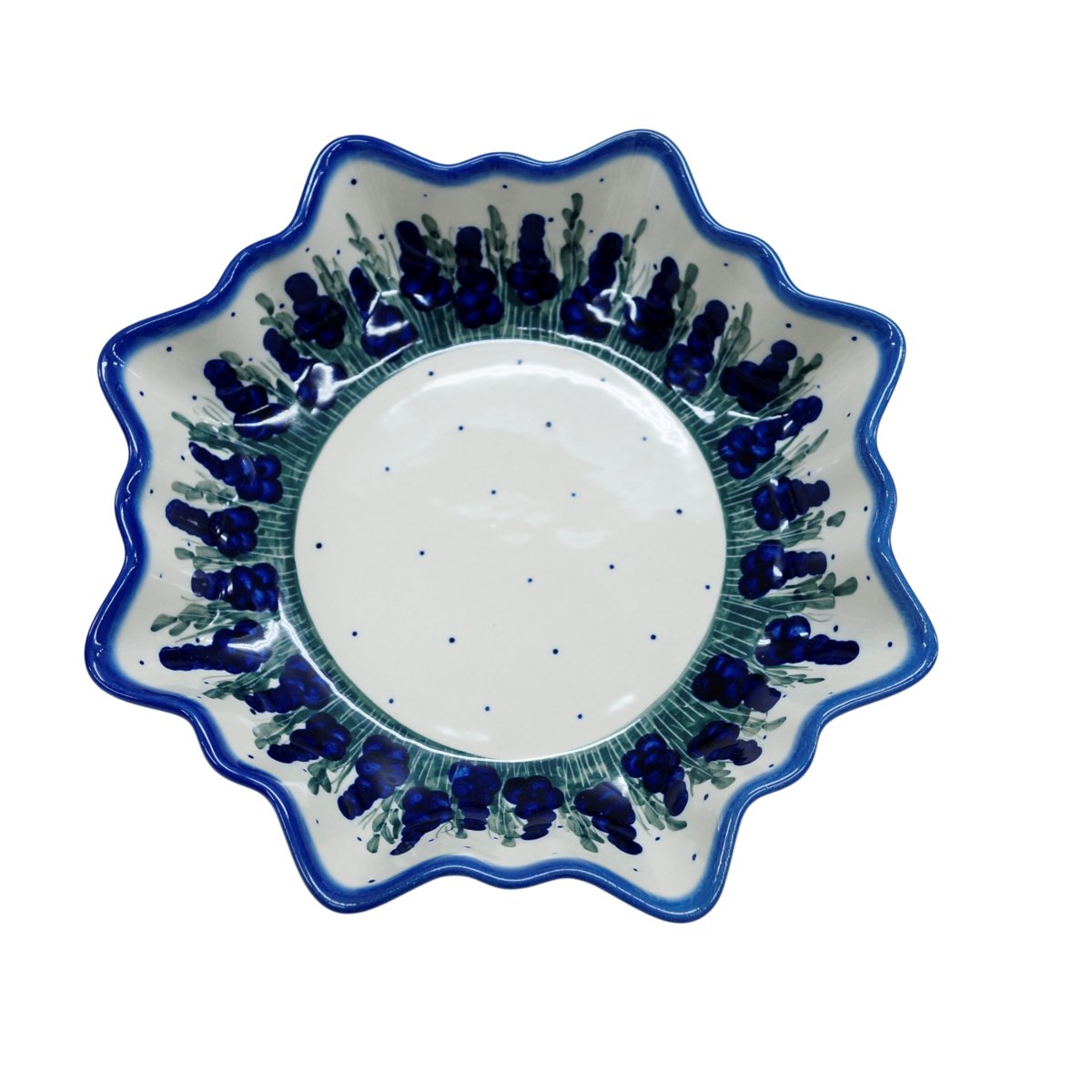 Ceramiczna patera Gwiazda Ceramika Bolesławiec