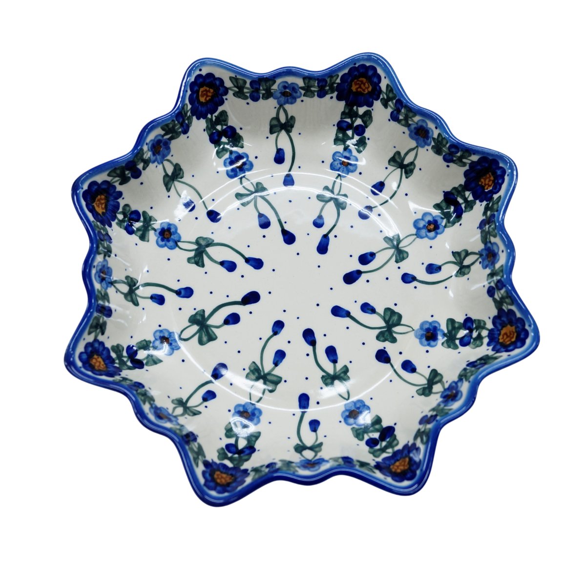 Ceramiczna patera Gwiazda Ceramika Bolesławiec