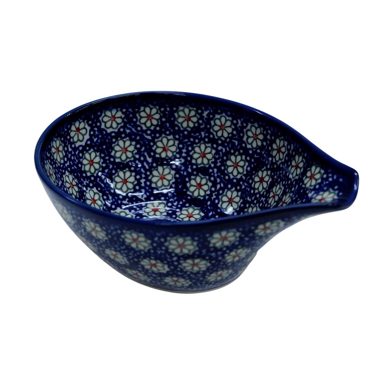 Ceramiczna podstawka na łyżkę Ceramika Bolesławiec