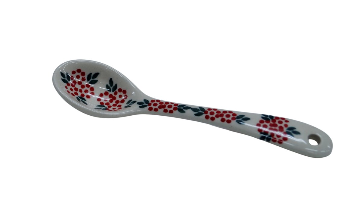 Ceramiczna łyżka deserowa Ceramika Bolesławiec