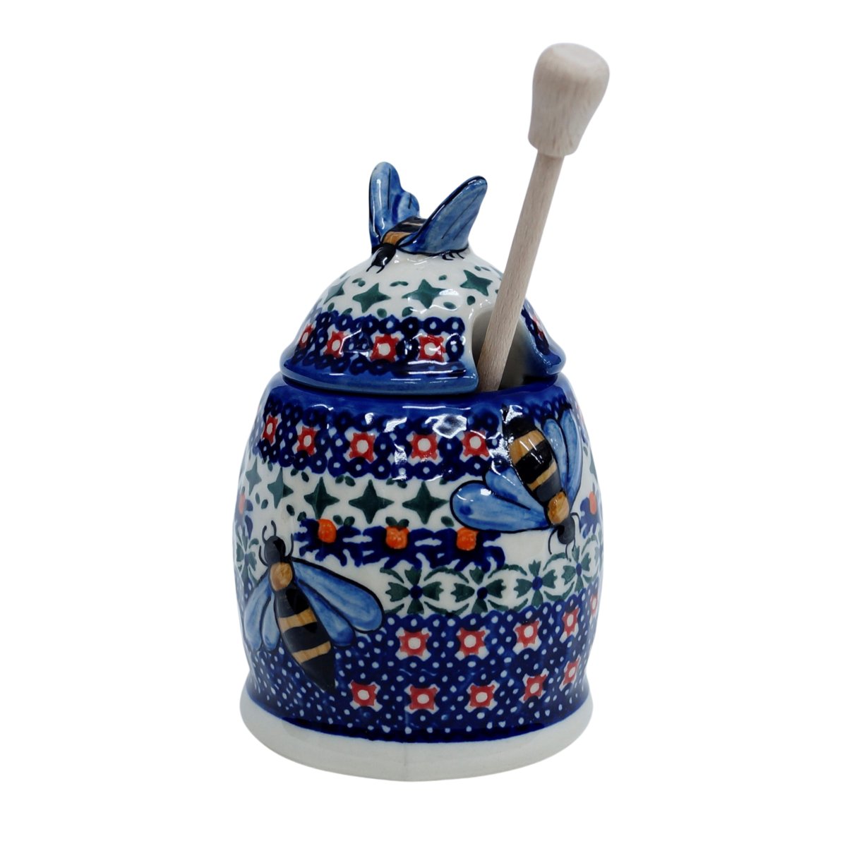 Ceramiczny pojemnik na miód Ceramika Bolesławiec