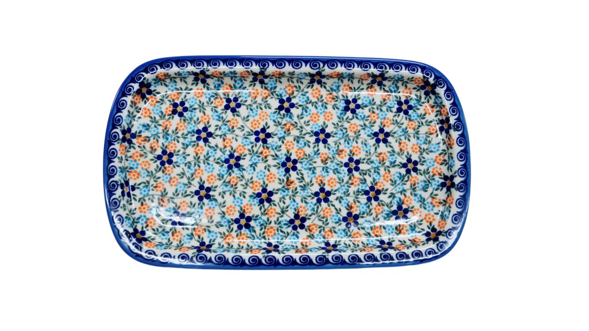 Ceramiczny półmisek prostokątny Ceramika Bolesławiec