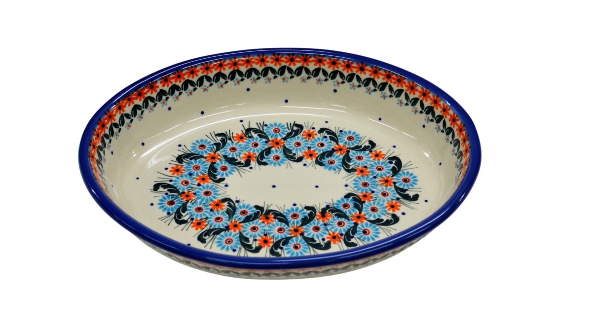 Ceramiczna półmisek głęboki Ceramika Bolesławiec