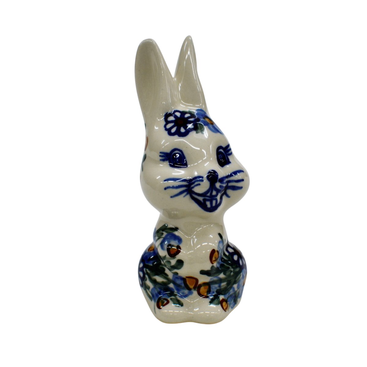 Ceramiczny zając wielkanocny Ceramika Bolesławiec