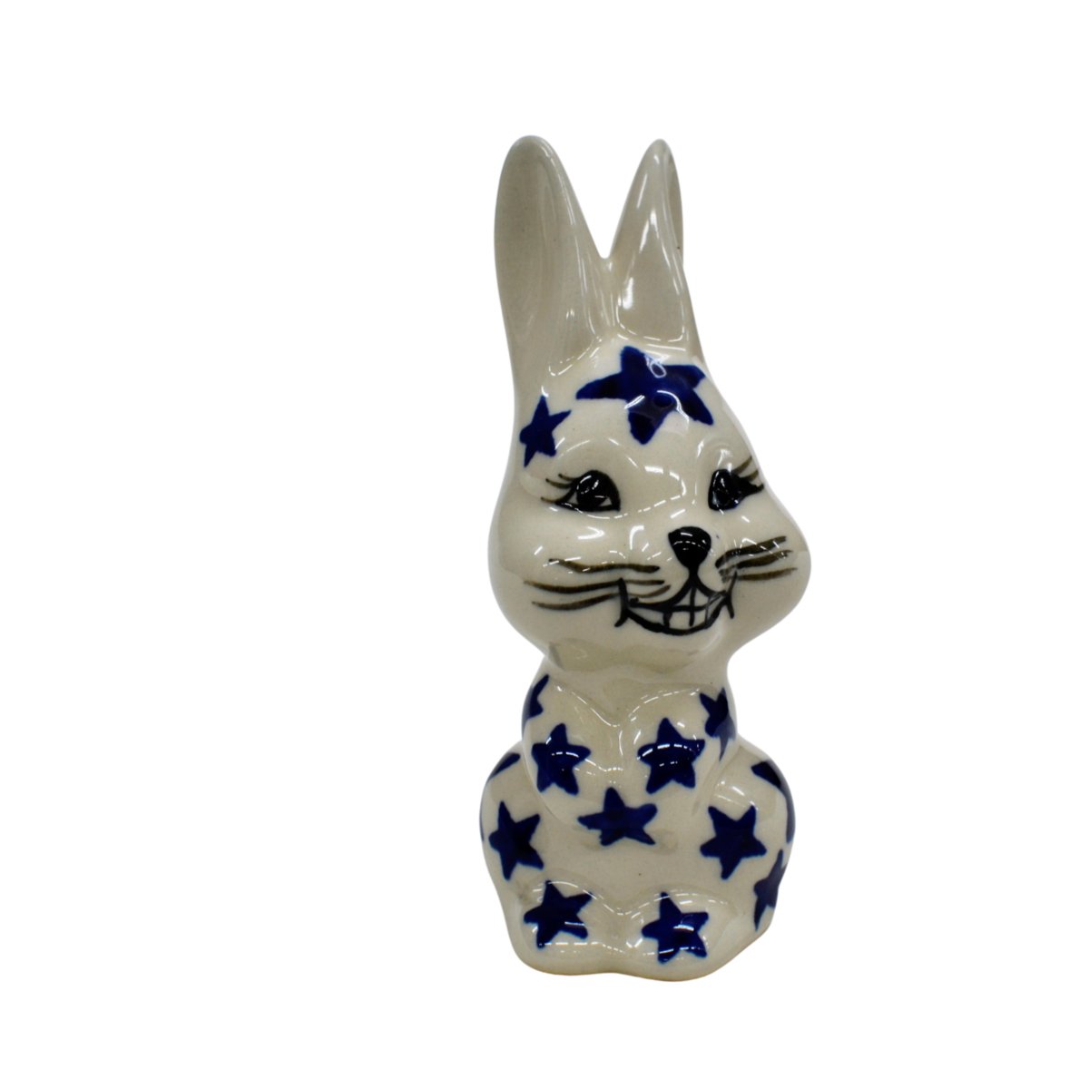 Ceramiczny zając wielkanocny Ceramika Bolesławiec