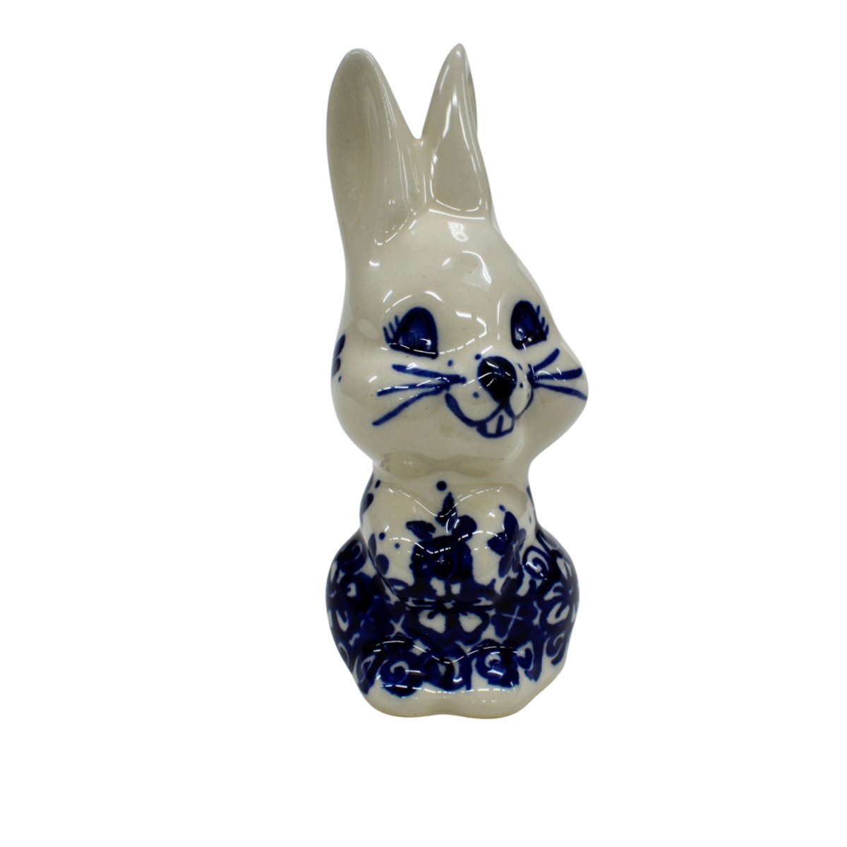 Ceramiczny zając wielkanocny Ceramika Bolesławiec