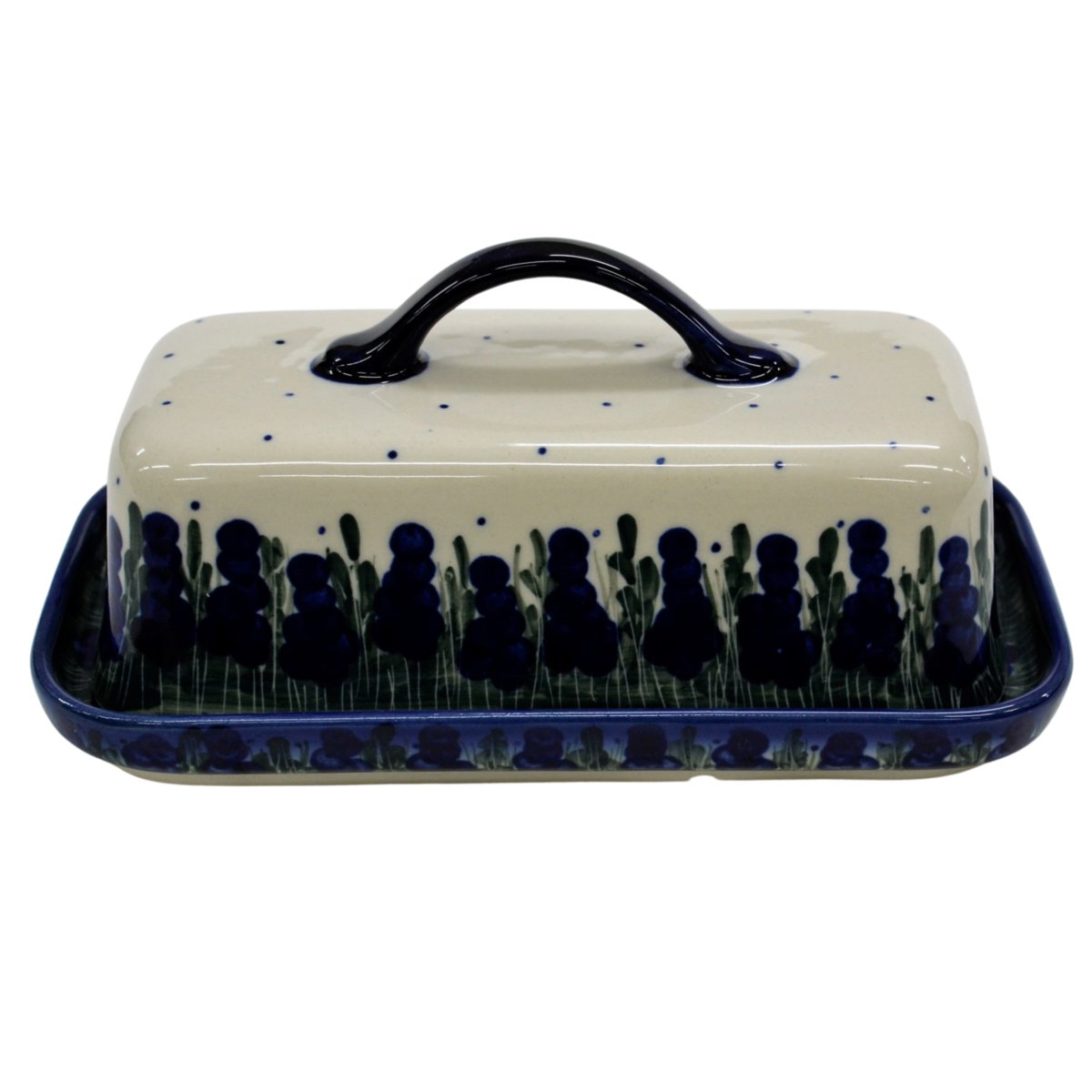 Ceramiczna maselnica osełka Ceramika Bolesławiec