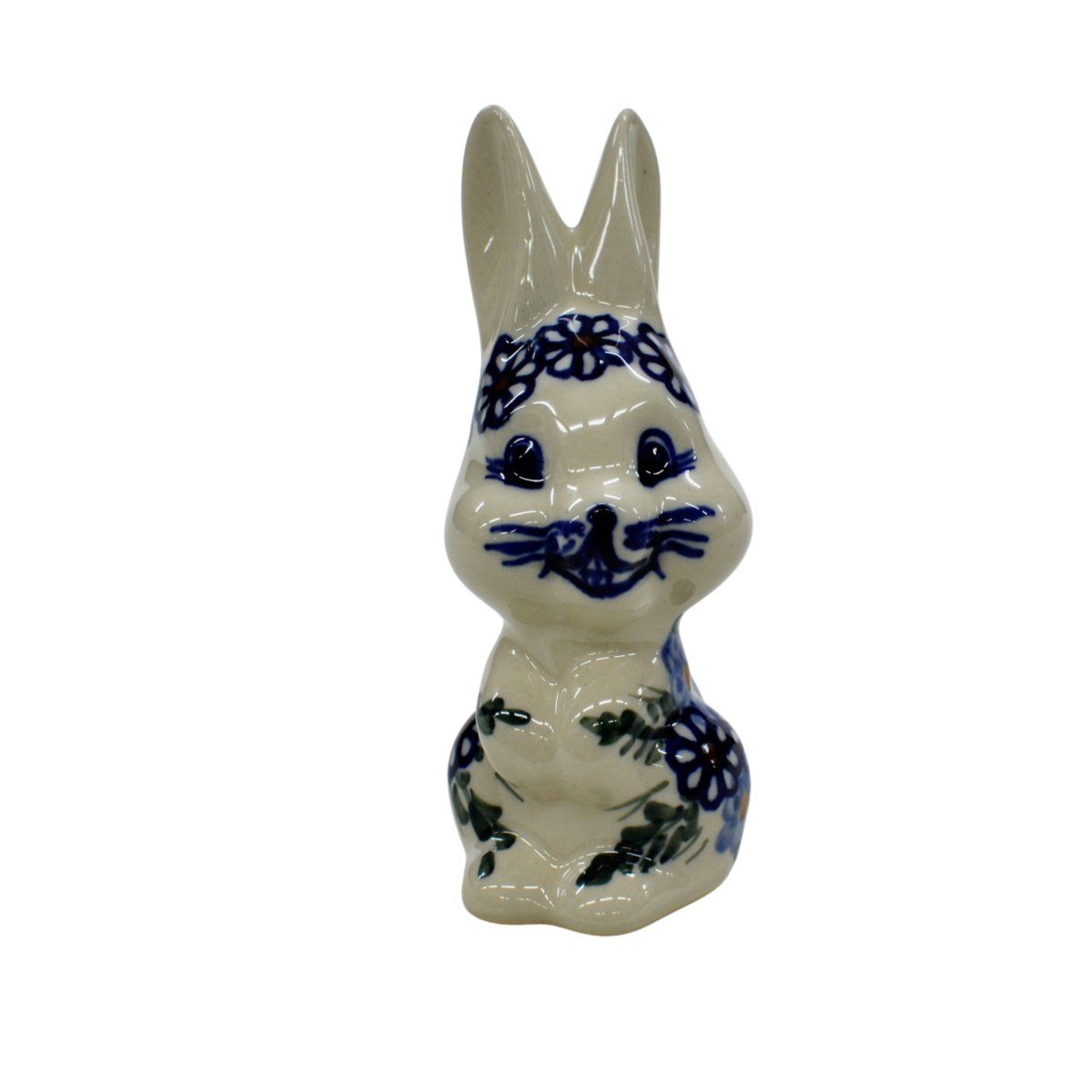 Ceramiczny zając wielkanocny Ceramika Bolesławiec