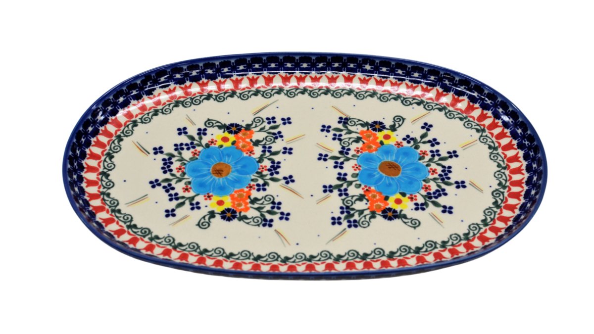 Ceramiczna półmisek duży Ceramika Bolesławiec