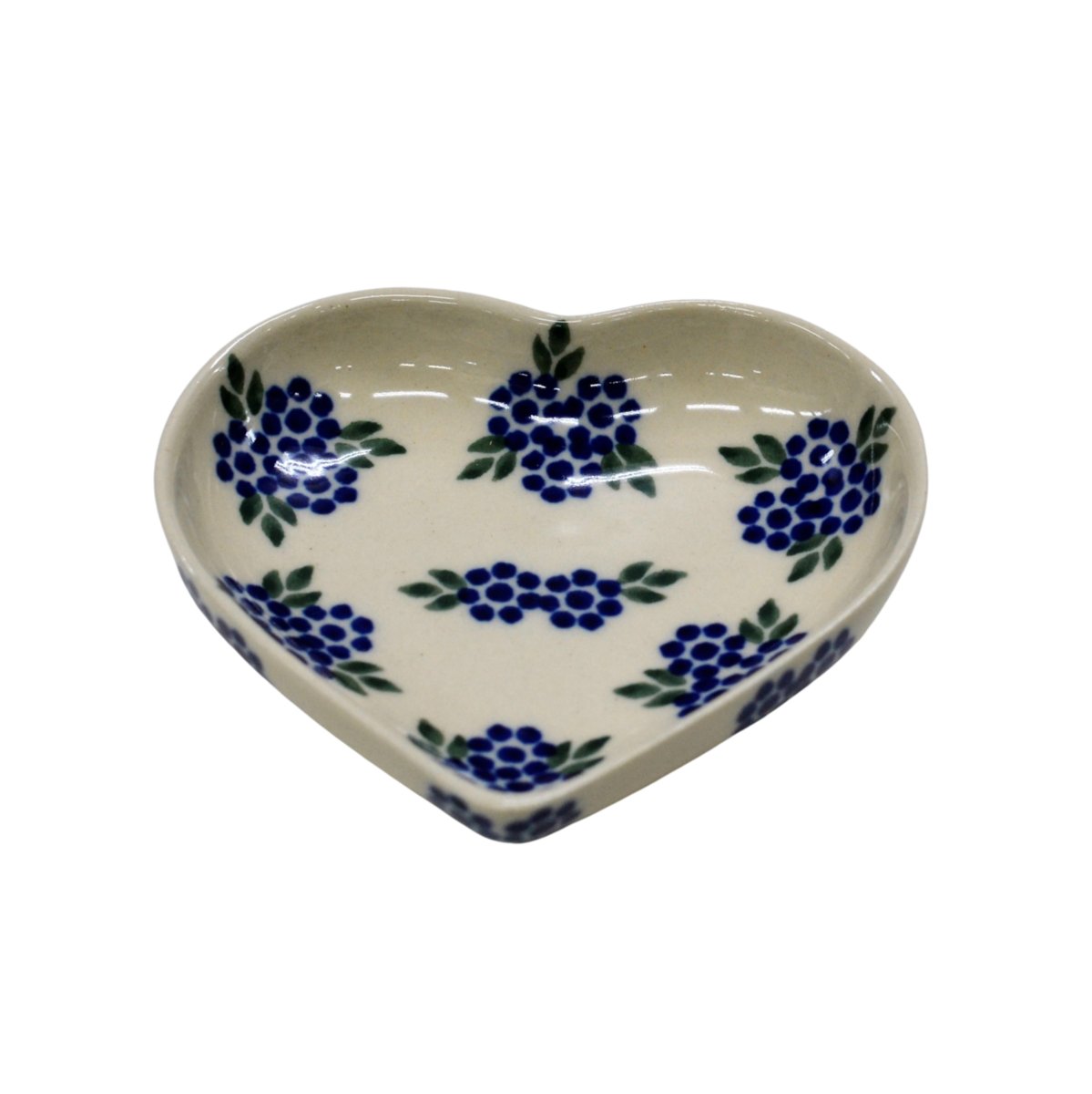 Ceramiczna podstawka serce Ceramika Bolesławiec