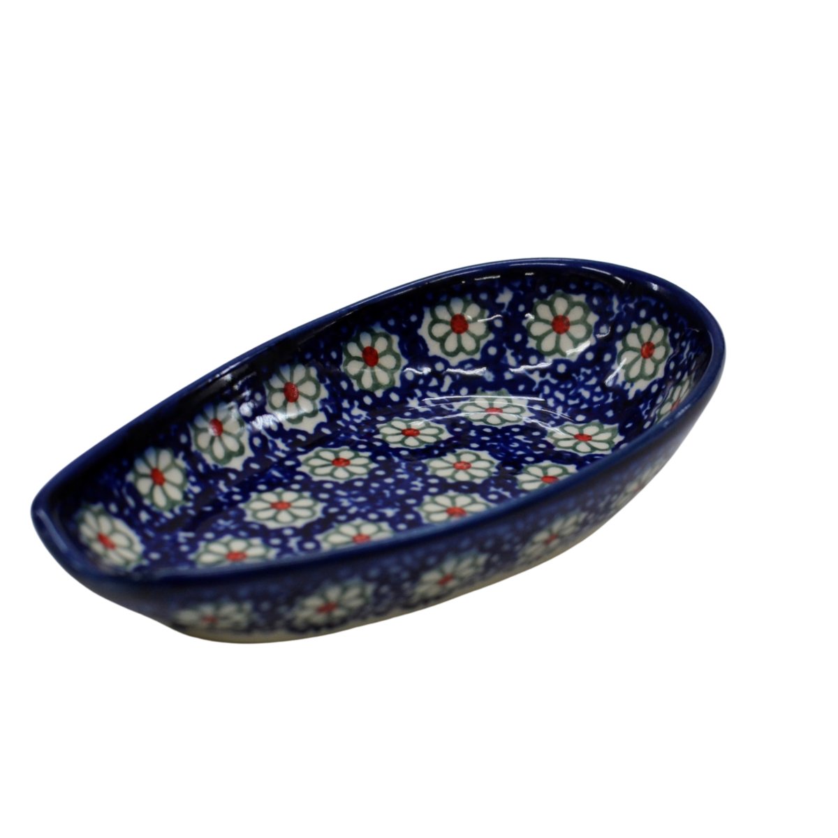 Ceramiczna podstawka na łyżkę Ceramika Bolesławiec