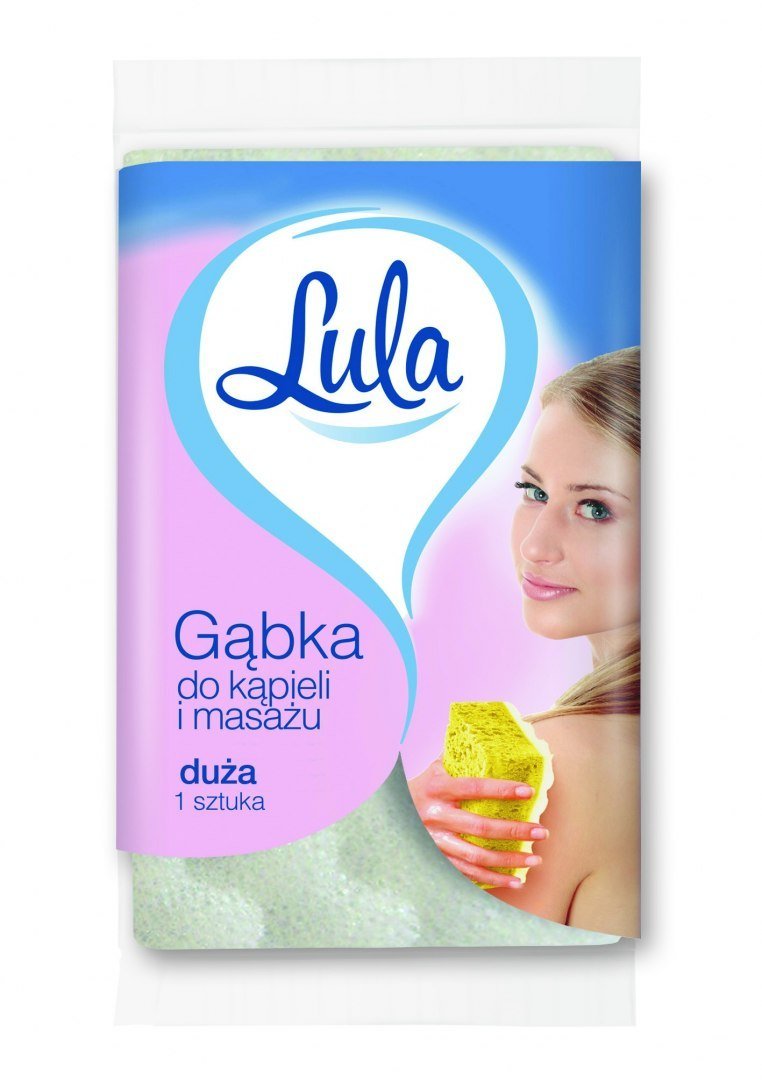 Lula gąbka do kąpieli i masażu Duża