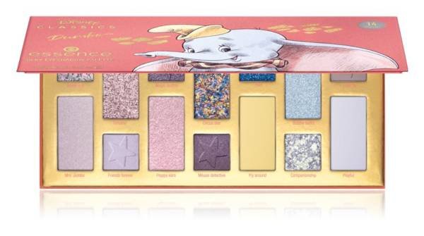 Essence, Dissney Classics, Dumbo Silky Eyeshadow Palette Paleta Cieni