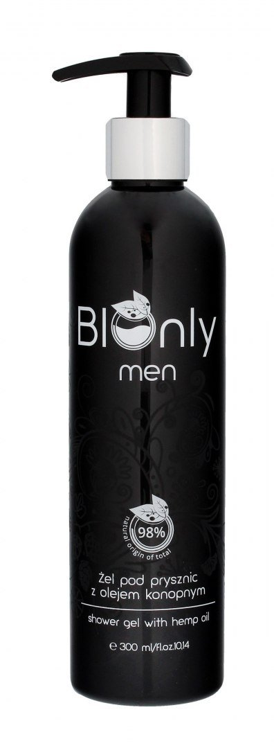 BIOnly Men Żel pod prysznic z olejem konopnym 300ml