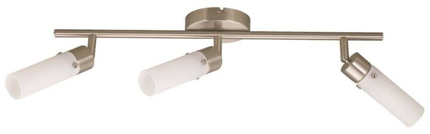 Candellux CONCORDIA listwa 2x9W E14 SATYNA Nikiel 93-14187
