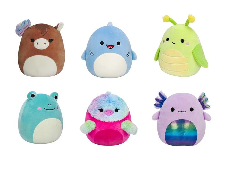 SQUISHMALLOWS Asort A - 6 Styles 20 cm