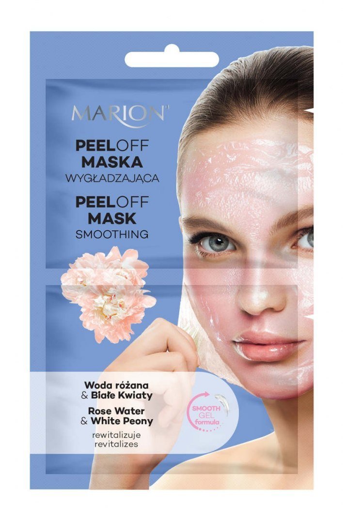 Marion Maseczka PELL OFF wygładzająca Peonia