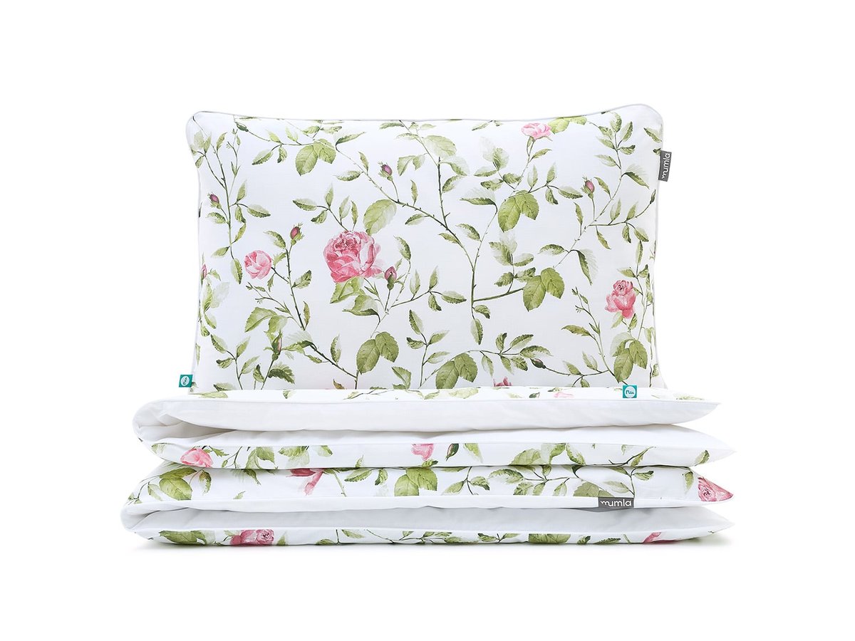 pościel róże 100x135 cm + 1x 60x40 cm