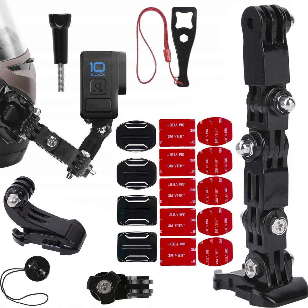 Naklejki Taśmy 3M Akcesoria Do Gopro Hero 10 9 8 7