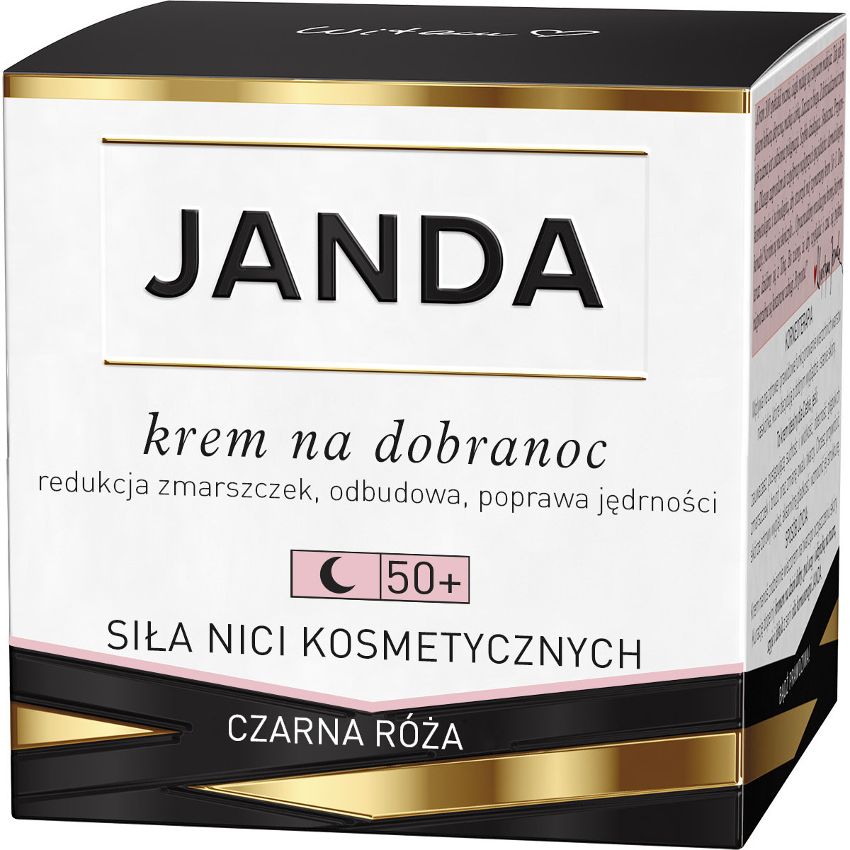 Janda Janda krem na noc czarna róża+50 siła nici kosmetycznych 50 ml