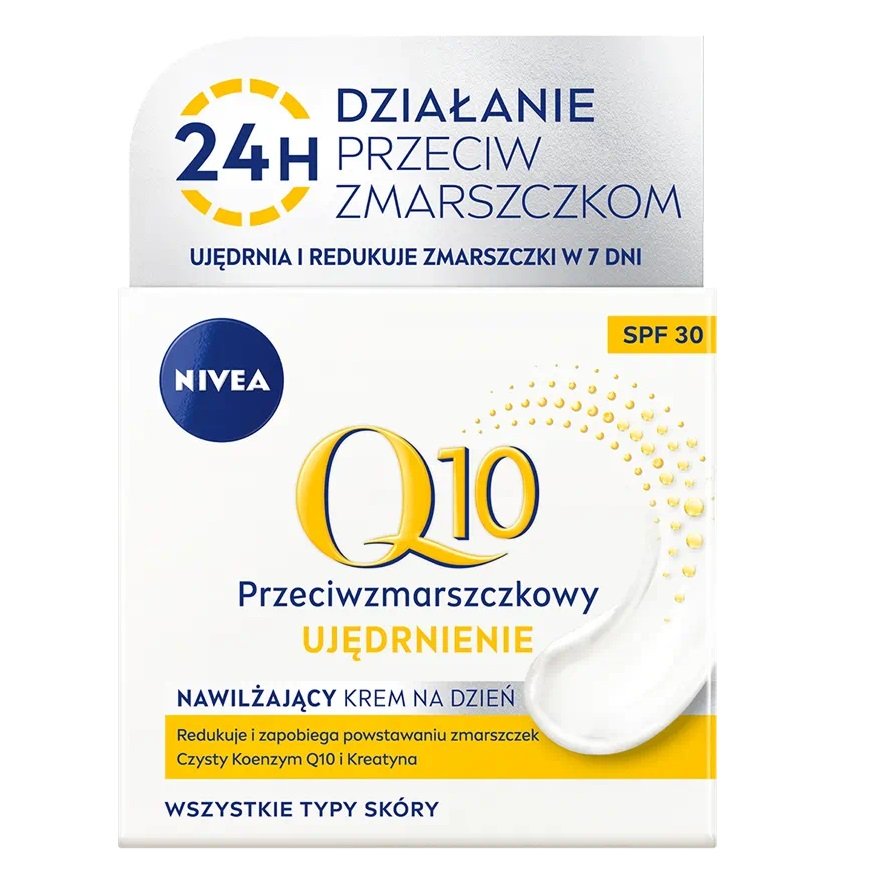 Nivea Q10 Power krem przeciwzmarszczkowy na dzień SPF30 50ml