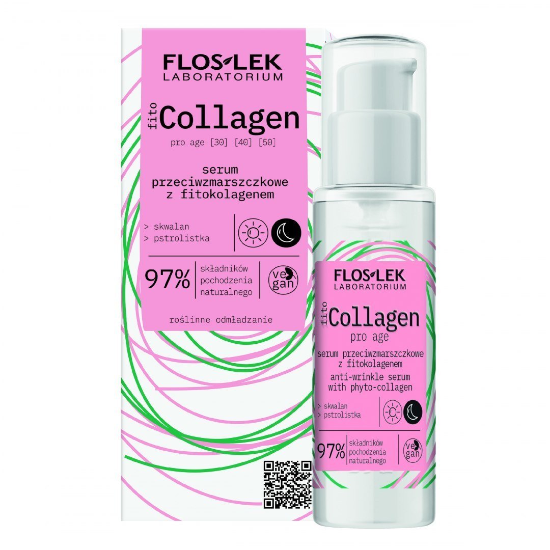 Floslek Fito Collagen Serum przeciwzmarszczkowe z fitokolagenem