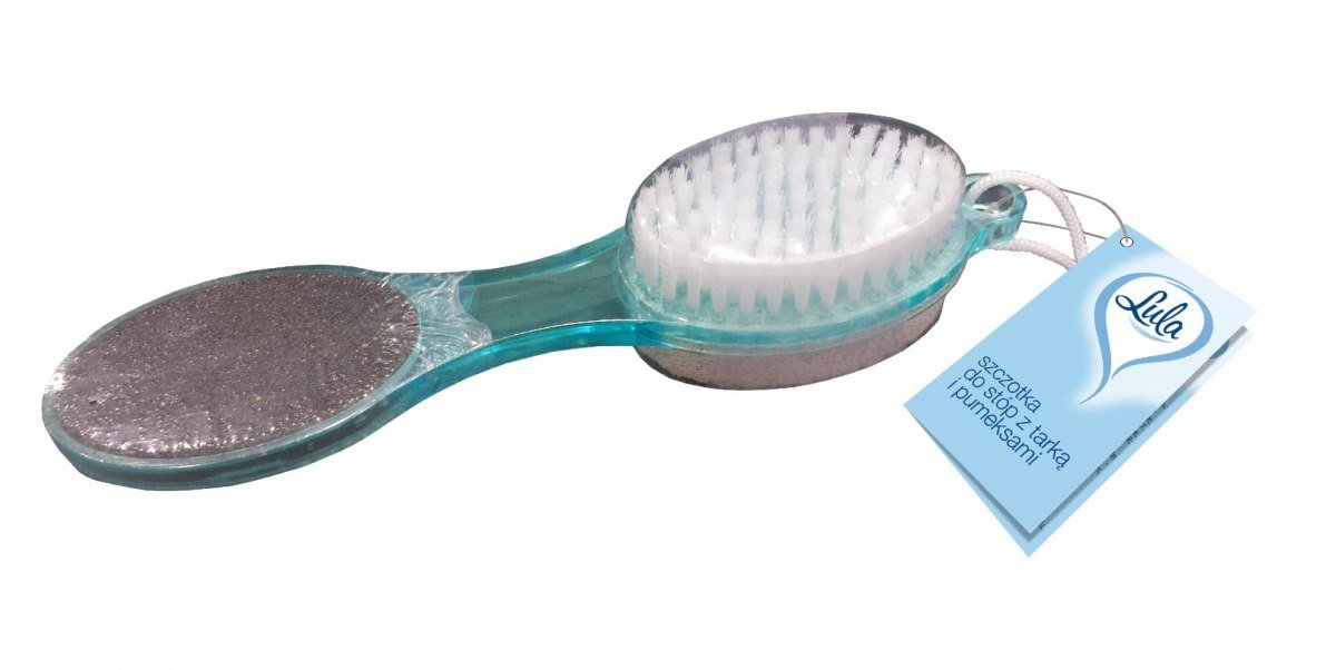 Szczotka do Stóp z Tarką i Pumeksami Pedicure 4w1